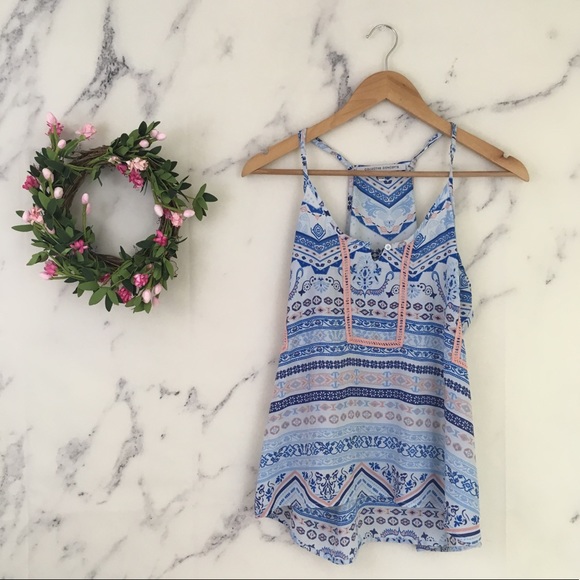 Collective Concepts Tops - Collective Concepts Boho Racerback Tank Top